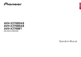 Pioneer AVH-X5700DAB User manual