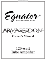 Egnater Armageddon Owner's manual