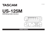 Tascam US-125M Owner's manual