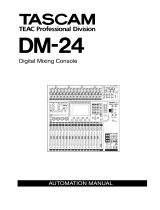 Tascam DM-24 Automation Manual