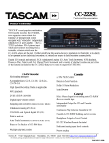 Tascam CC-222SL Technical Documentation