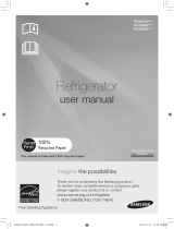 Samsung RF263BEAESP User manual