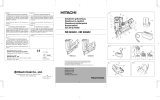 Hitachi NT50GS - 2" Gas Powered 18 Gauge Straight Finish Nailer Handling Instructions Manual