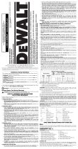 DeWalt D25223K Owner's manual