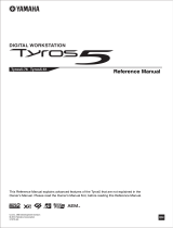 Yamaha Tyros5-76 Reference guide