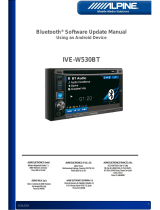 Alpine IVE-W530BT User manual