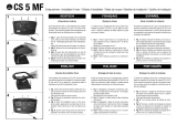 AKG CS 5 MF Mounting instructions