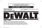 DeWalt DCS393 Owner's manual