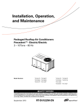 Trane Precedent TSC036E Installation, Operation and Maintenance Manual