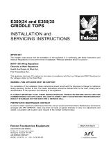Falcon E350/34 Installation And Servicing Instrucnions