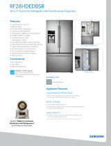 Samsung RF28HDEDBSR Installation guide