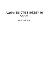 Acer Aspire 5810TZ User manual