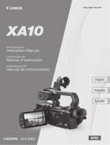 Canon XA10 User manual