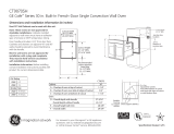 GE CT9070SHSS Dimensions Guide