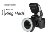 Promaster RL48 Macro Ring Flash Owner's manual