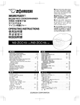 Zojirushi NSZCC10 User manual
