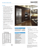 Sub-Zero BI-36S/S/PH Reference guide