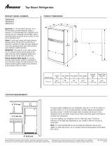 Amana A8RXEGFX Product Dimensions