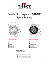 Tissot G10 User manual