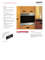 Wolf MD24TE/S Reference guide