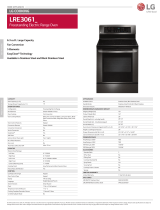LG LRE3061ST Dimensions Guide
