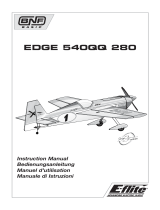 E-flite EDGE 540QQ 280 User manual