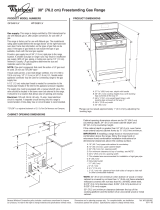 Estate TGS325V Dimension Manual