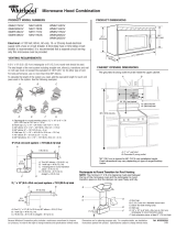 Whirlpool GMH6185XV User manual