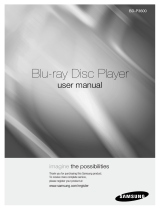 Samsung BD-P3600A User manual