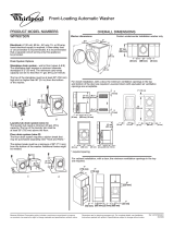 Maytag MHWE400W Series User manual