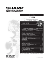 Sharp AX-1200K User manual