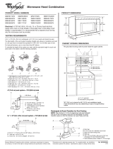 Amana AMV1160VA Dimension Manual