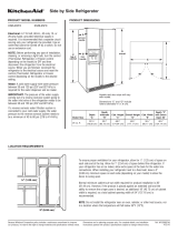 Maytag MSD2273VE dimensions and installation information