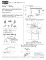 Amana AMV2174VA Dimension Manual
