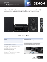 Denon D-M38 Quick start guide