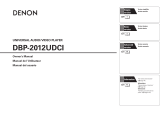 Denon DBP-2012UDC User manual