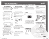 Samsung RF4267HARS Quick start guide