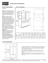 Maytag MFX2570AE Series Product Dimensions