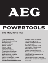 AEG BBS 1100 Owner's manual