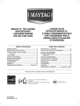 Maytag BRAVOS XL User guide