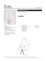 Perrin & Rowe U.4703X-APC-2 Installation guide