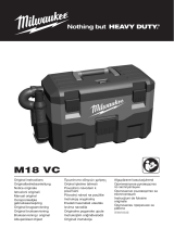 Milwaukee M18 VC Original Instructions Manual