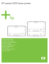 HP LaserJet 5200-Serie Quick start guide