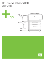 HP LaserJet 9040 Printer series User manual