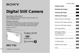 Sony DSC-T11 User manual