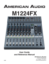 ADJ M1224FX User manual