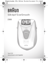 Braun 2365,  Silk-épil EverSmooth User manual