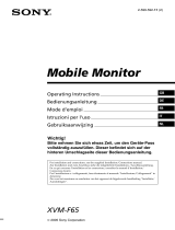 Sony XVM-F65 Owner's manual