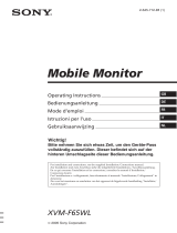 Sony XVM-F65WL Owner's manual