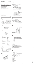 Sony TCM-AP5V User manual